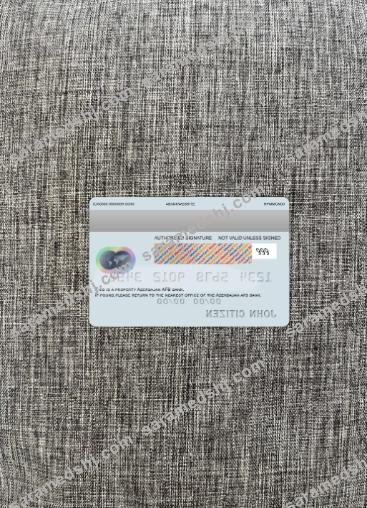 Azerbaijan AFB bank mastercard photolook back